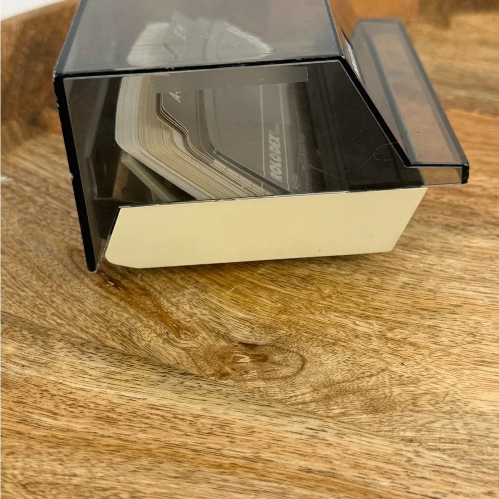 Vintage Rolodex Petite Address Telephone File Desk Organizer